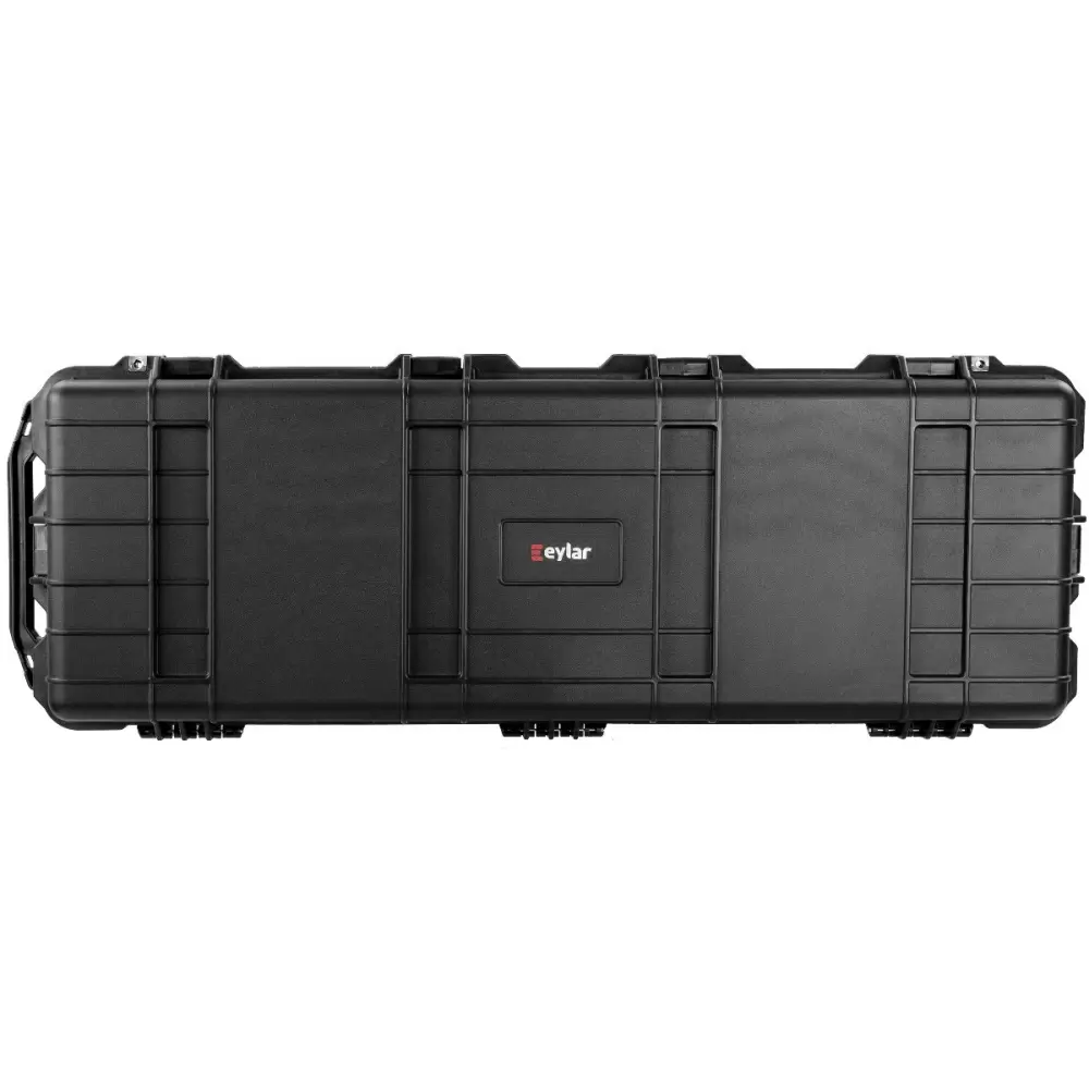 COSTWAY Large Hard Rifle Case, Shockproof Waterproof Gun Case With - View #12