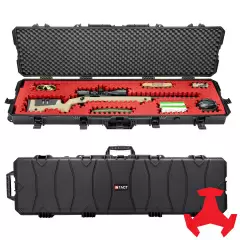 Eylar 54” Intact Series Rolling Hard Rifle Case with RAGAR