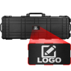 48" Custom Laser-Engraved Roller Rifle Hard Case
