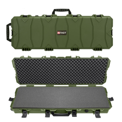 Intact Series 39 Inch Rolling Hard Rifle Case - OD Green