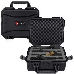 Eylar 13.8" Intact Series Compact Hard Camera Case, Stacker Design with 4 Gun Foam Insert