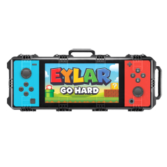 47 Inch Intact Premium Series Custom Handheld Gaming Console UV Printed Hard Rolling Rifle Case