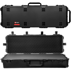 Eylar 47 Inch Intact Premium Series Roller Deep Rifle Hard Case, IP67 Waterproof & Crushproof, TSA Compliant with Customizable Foam