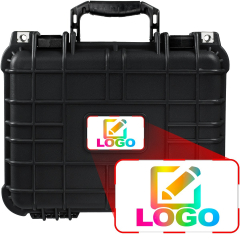 13.37 Inch Gear Hard Case with Custom UV Printed Plate