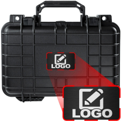 Compact 11.6" Gear, Equipment, Camera Hard Case with Custom Laser Engraved Logo