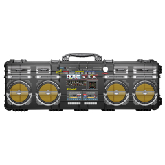 53" Hard Roller Rifle Case w/ Boombox UV Print and RAGAR 50.5" Foam Insert