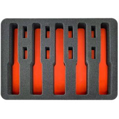 Eylar 16" Standard Hard Case 5 Gun & 8 Mag. Custom Foam Set Only