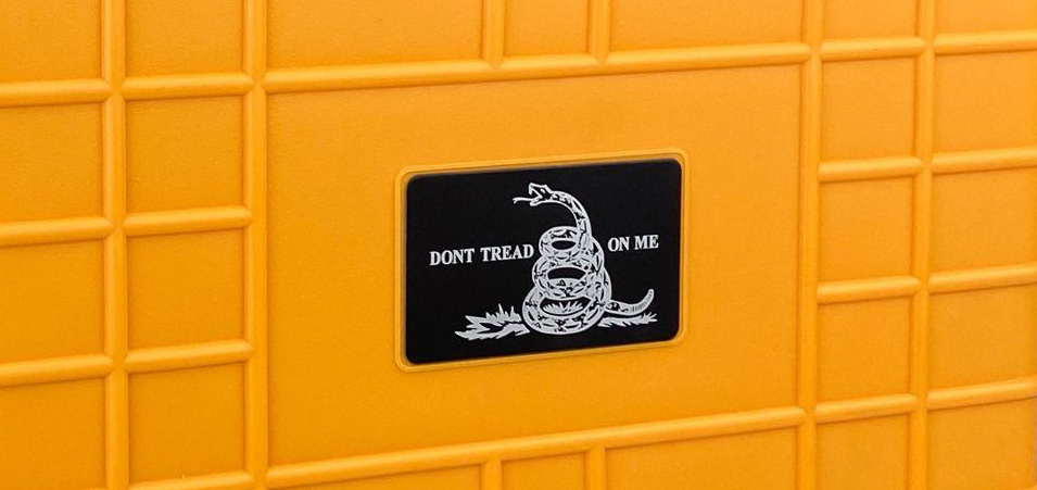Introducing Eylar’s Gadsden Series of Yellow Handgun Cases