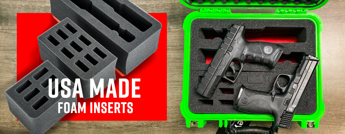 Custom Foam Inserts for Eylar Handgun