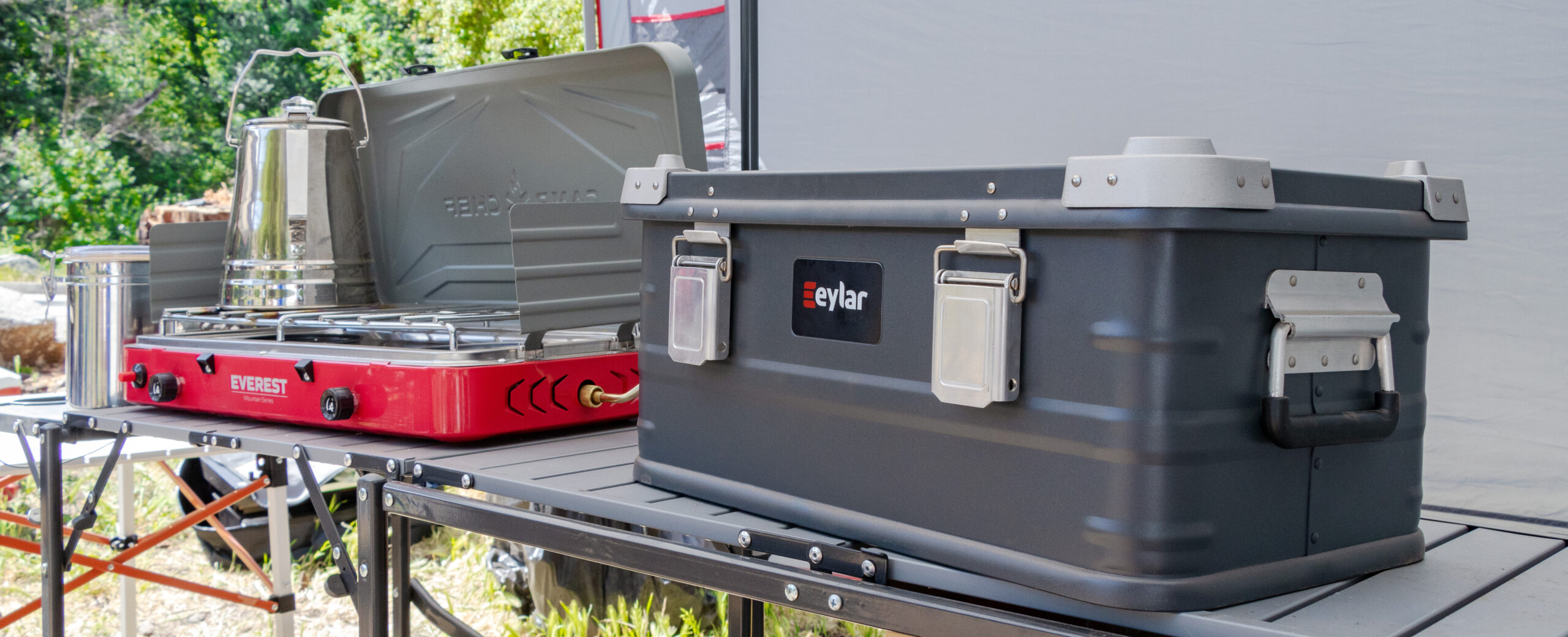 Camping in Cerro Alto with Eylar Hard Cases