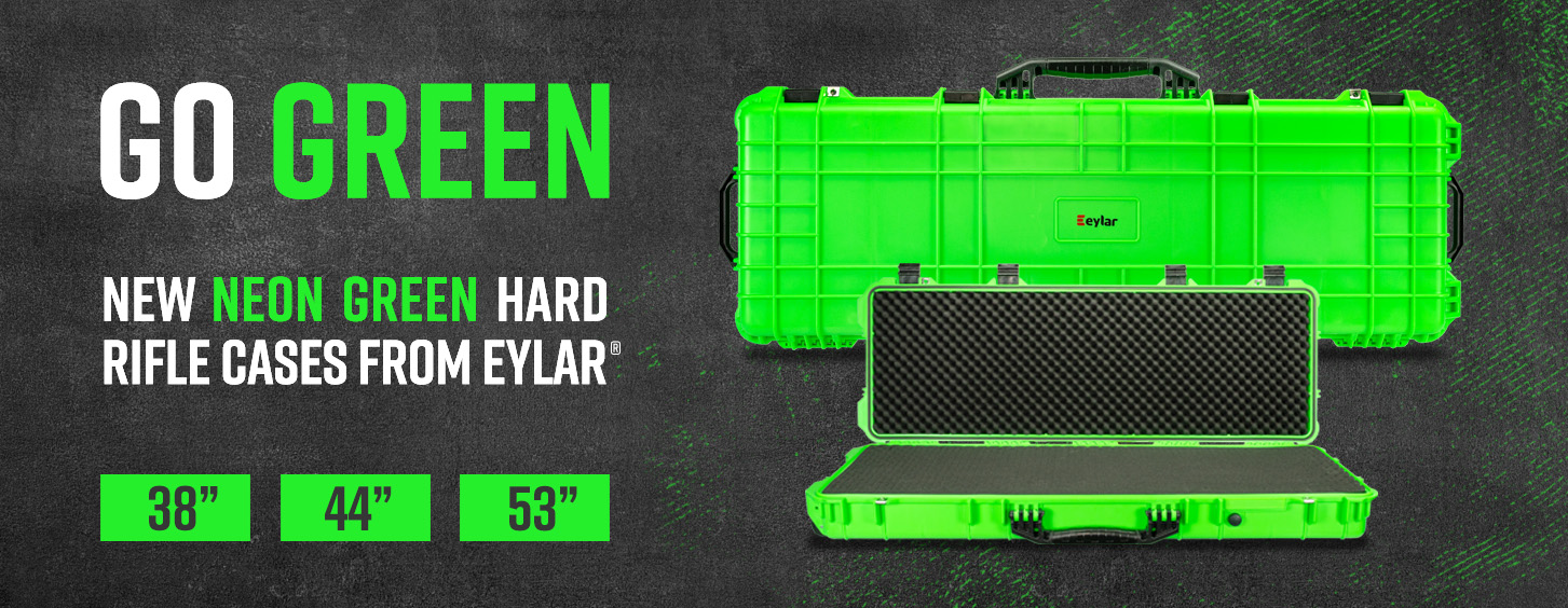 New Neon Green Rifle Cases from Eylar!